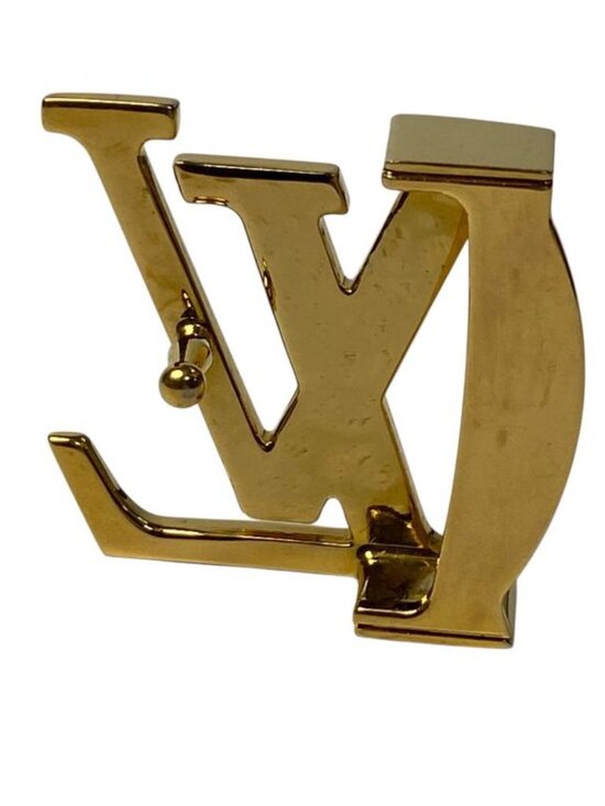 Louis Vuitton Ceinture Belt 75 Black Brown